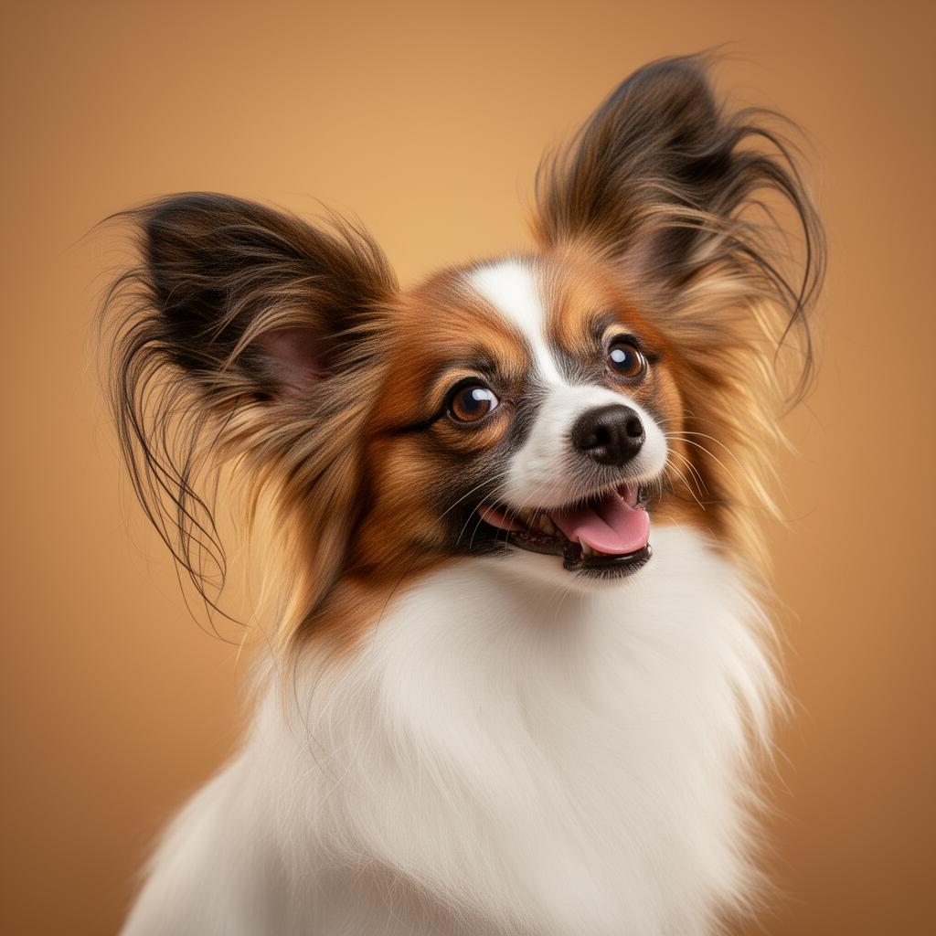 Socialite dog portrait
