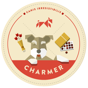 Charmer Dognition Profile badge