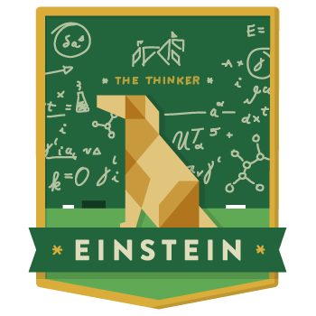 Einstein Dognition Profile badge